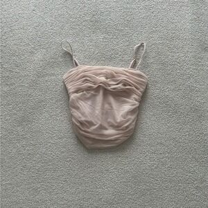 Aritzia Ten by Babaton Luxor Tank size 00 in Light Pink